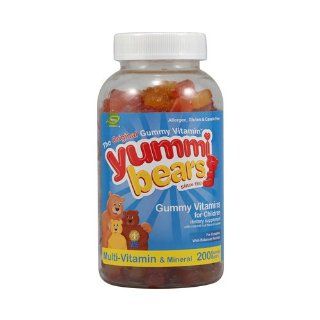 Hero Nutritionals Yummi Bears Gummy Vitamins for Children    200 Gummies: Health & Personal Care