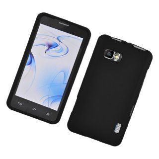 LG Mach LS860 [Sprint, Boost Mobile] Rubberized Hard Shell Case (Black): Cell Phones & Accessories