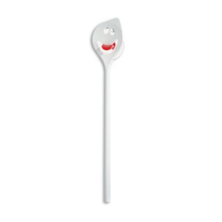 Koziol Oliver Cooking Spoon with Wall Hook 30075 Color: Solid White