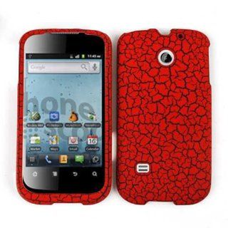 For Huawei Ascend Ii M865 Red Crack Case Accessories: Cell Phones & Accessories
