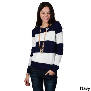 Hailey Jeans Co Hailey Jeans Co. Juniors Long sleeve Striped Sweater Blue Size S (1 : 3)