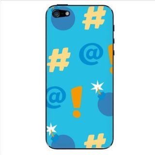 Skin for Iphone5/5s Blue Series 17: Cell Phones & Accessories