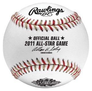 RAWLINGS 2011 OFFICIAL ALL STAR BASEBALL (Single Ball) : Sports & Outdoors