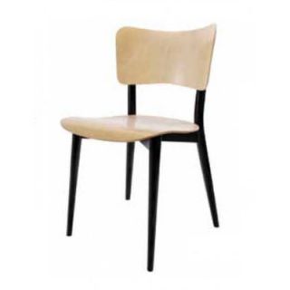 Wohnbadarf Bill Side Chair WB 30 1100XX Finish: Beech Seat / Back; Black Legs