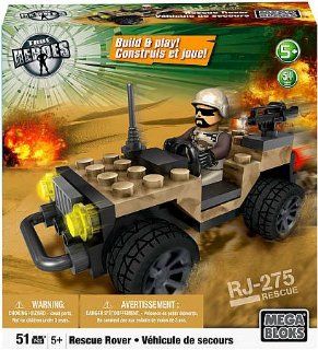 True Heroes Exclusive Mega Bloks Set Rescue Rover: Toys & Games