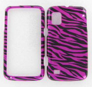 ZTE N860 (Warp) Zebra On Hot Pink Protective Case: Cell Phones & Accessories