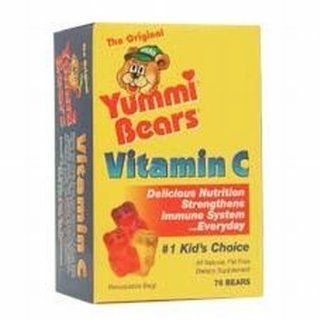 Yummi Bears Vitamin C   60 Gummy Bears: Health & Personal Care