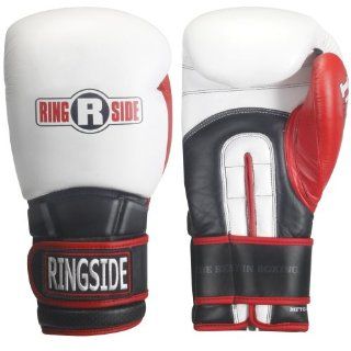 Ringside Pro Style IMF Tech Training Gloves, Lace Up (Black, 14 Ounce)  Martial Arts Training Gloves  Sports & Outdoors