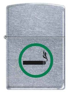 Zippo Smoking Permitted Brushed Chrome Lighter: Health & Personal Care
