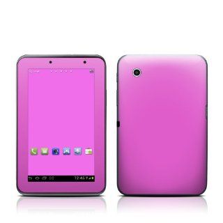 Solid State Vibrant Pink Design Protective Decal Skin Sticker for Samsung Galaxy Tab 2 (7 inch) GT P3113 Tablet: Computers & Accessories