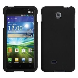 Asmyna LGP870HPCSO306NP Premium Durable Rubberized Protective Case for LG Escape P870   1 Pack   Retail Packaging   Black: Cell Phones & Accessories