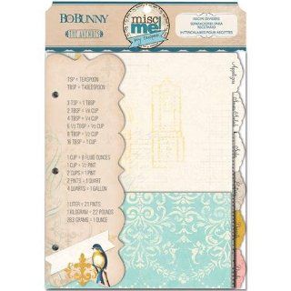 Bo Bunny 14827043 Misc Me Binder Dividers The Avenues Recipe: Kitchen & Dining
