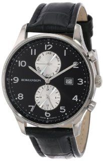Romanson Men's TL0329BM1WA32W Sports Swiss Quartz Month, Date and 24 Hour Function Watch: Watches