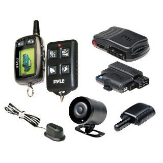Pyle PWD901 LCD 2 Way Remote Start Security System with Advanced Impact Sensor : Radar Detectors : Car Electronics