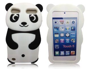 Minidandan Black 3d Cute Panda Bear Silicone Soft Skin Cover Case for Apple Ipod Touch 5 5g 5th Cell Phones & Accessories
