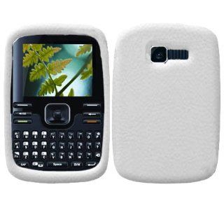 Soft Skin Case Fits Kyocera S2300 Torino Solid White (Rubberized) Skin US Cellular Cell Phones & Accessories
