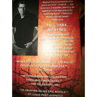 Full Dark, No Stars: Stephen King: 9781439192603: Books