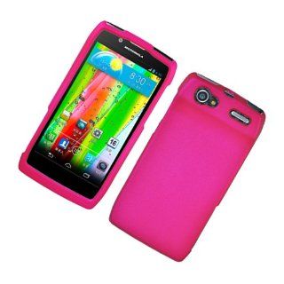 Motorola Electrify 2 /Xt881 Rubberized Protector Cover Hot Pink 04: Cell Phones & Accessories
