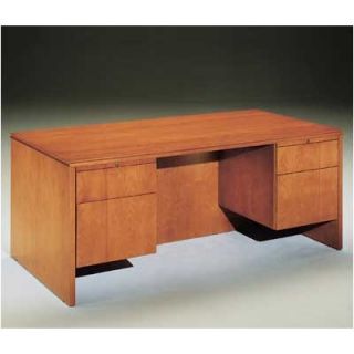 High Point Furniture Forte 66 W 3/4 Pedestal Credenza with Drawer CV_651 Fin