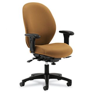 HON High Performance Mid Back Task Chair HON7628CU Color: Caramel
