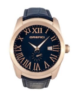 Mens Classico Watch, Navy   Orefici Watches