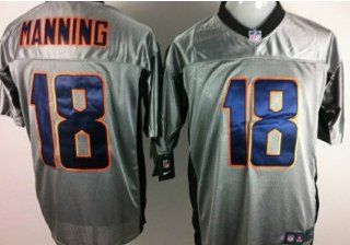 Peyton Manning Denver Broncos Grey Jersey 52 XXL : Sports Fan Football Jerseys : Sports & Outdoors