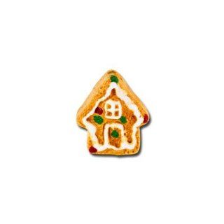 10mm Teeny Tiny Gingerbread House Cookie Ceramic Beads