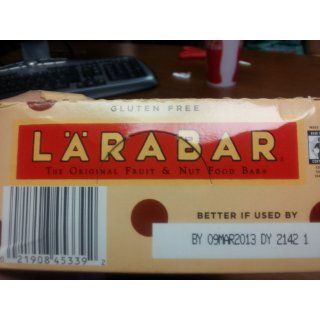 LARABAR Fruit & Nut Food Bar, Chocolate Chip Cookie Dough, Gluten Free, 1.6 oz. Bars, (Pack of 16) : Breakfast Energy And Nutritional Bars : Grocery & Gourmet Food