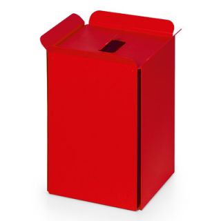 WS Bath Collections Complements Bandoni Waste Basket Bandoni 53442 Color: Red