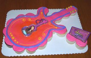 Hannah Montana Guitar Clip Cake Topper: Toys & Games