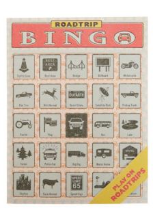 Road Trip Bingo  Mod Retro Vintage Stationery
