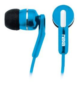NAXA Electronics NE 921 BL High Performance Isolation Stereo Earphones, Blue: Electronics