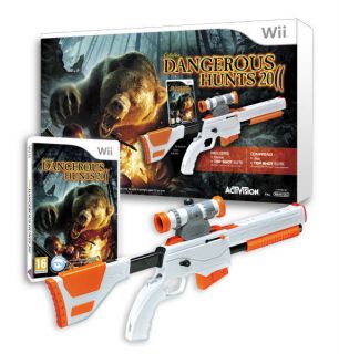 Cabelas Dangerous Hunts 2011 with Top Shot Elite Gun      Nintendo Wii