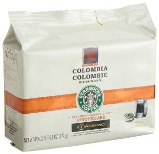 Starbucks Colombia Coffee (Medium), 12 Count T Discs for Tassimo Coffeemakers (Pack of 2) : Grocery & Gourmet Food