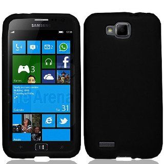Black Soft Silicone Gel Skin Cover Case for Samsung ATIV S SGH T899 SGH T899M Cell Phones & Accessories