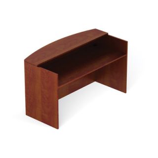 Offices To Go Reception Executive Desk Shell SL7130RDS Finish: American Cherry
