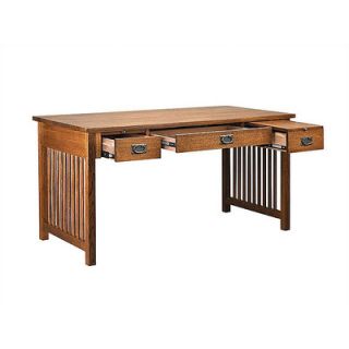 Anthony Lauren Craftsman Home Office 60 W Deluxe Computer Library Desk CM 6028