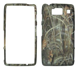 Camo Grass Motorola Droid Razr HD / Fighter / XT926 Case Cover Hard Phone Case Snap on Cover Rubberized Touch Faceplates: Cell Phones & Accessories