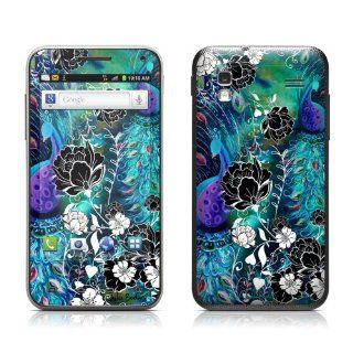 Peacock Garden Design Protective Skin Decal Sticker for Samsung Captivate Glide SGH i927 Cell Phone: Cell Phones & Accessories