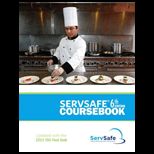 Servsafe Coursebook   With Examination Sheet.  Revised