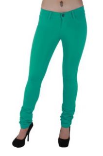 U Turn Jeans Women's Basic Skinny Leg Stretch Cotton Jeggings at  Womens Clothing store: Khaki Skinny Jeans For Juniors