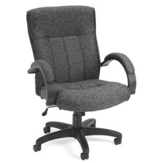 OFM Upholstered Executive Managerial Chair with Arms 452/453 Back Height: Mid