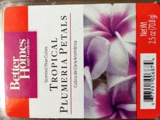 Better Homes and Gardens Plumeria Petals Wax Cubes   Scented Candles