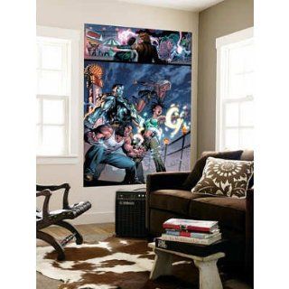 (48x72) Andy Kubert   Ultimate X Men No.50 Group: Wolverine, Colossus, Jubilee, Storm and X Men Huge Wall Mural   Prints