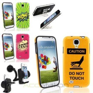 XMAS SALE!!! Hot new 2014 model Color TPU Skin Case Cover+Car Mount+Mini Holder For SAMSUNG Galaxy S4 S IV I9500CHOOSE COLOR: Cell Phones & Accessories