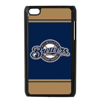 Custom Milwaukee Brewers Cover Case for iPod Touch 4 4th IP 14170: Cell Phones & Accessories