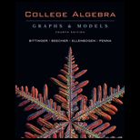 College Algebra : Graphs and Models  Text Only