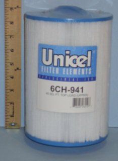Unicel 6CH 941 Replacement Filter Cartridge for 45 Square Foot Stacked Top Load Waterway, Upper, Custom Molded Products : Swimming Pool Cartridge Filters : Patio, Lawn & Garden