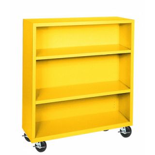 Sandusky Elite Series Mobile 42 Bookcase BM20361842 Finish: Yellow