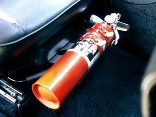 Rennline 1965 1998 911/964/993/944 *Power Seats Fire Extinguisher Mount Silver: Automotive